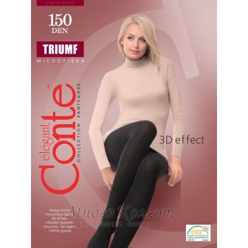 Колготки с микрофиброй Conte Triumf 150 den